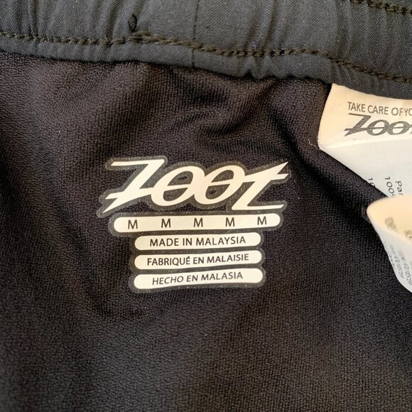 Zoot Sports 2" Shorts Womens Medium Black Athletic Triathlon Lagoon Camo Palm - Picture 4 of 6